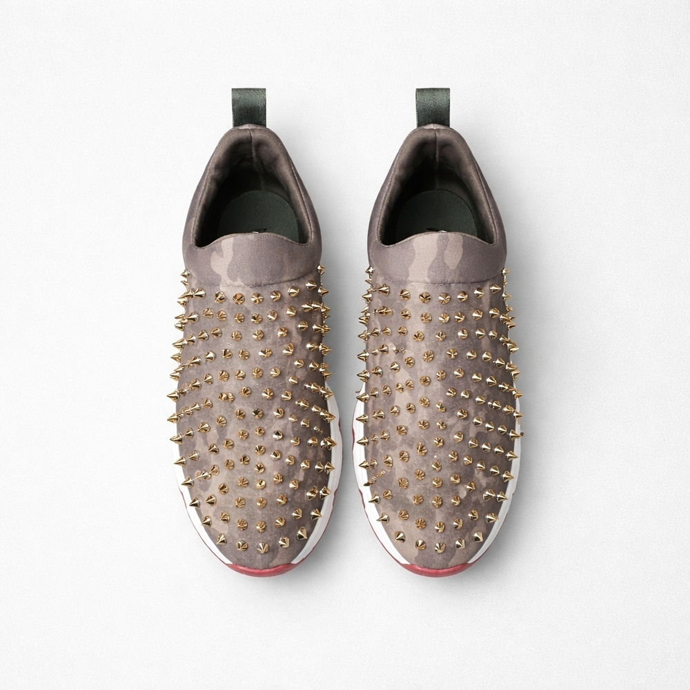 Studded Slip-On Sneakers